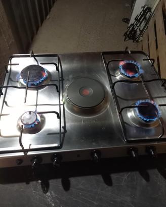 piano cottura acciaio inox 70x50 con.piastra 