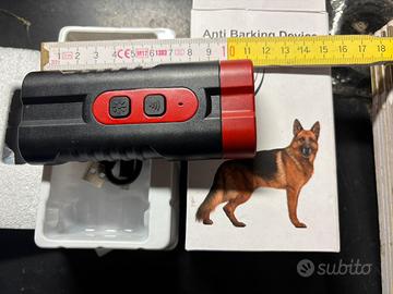 Dissuasore ultrasuoni cani antiabbaio luce led USB