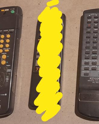 LOTTO 2 Telecomandi SONY e KENWOOD (NON TESTATI