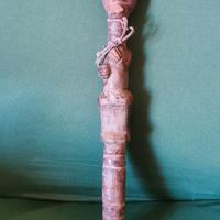antico scettro cerimoniale africano