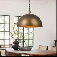 Lampada a sospensione Wabi-Sabi in ottone anticato