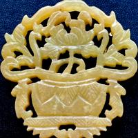 Giada Ciondolo amuleto gioiello certificato