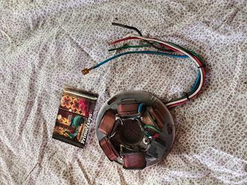 statore vespa px originale 5 fili elettronico duca