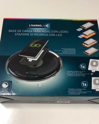 Base di ricarica con led