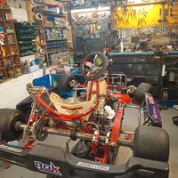 go kart tonykart 125mono marcia mot.revisionato