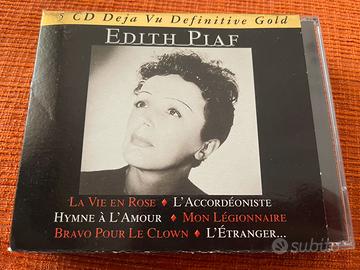 5 cd Deja Vu Definitive Gold EDITH PIAF