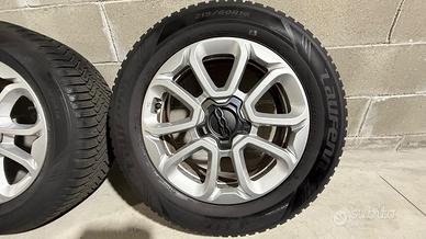 4 gomme inverno su cerchi R16 Fiat 500