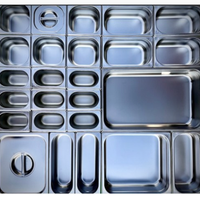 Contenitori professionali in acciaio Gastronorm