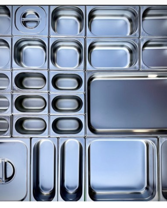 Contenitori professionali in acciaio Gastronorm