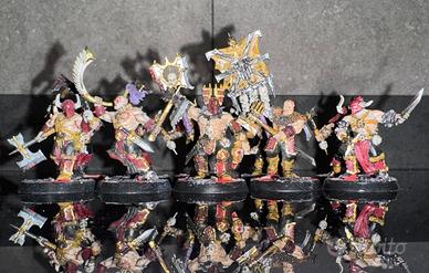 Bloodreavers Lame Blades Khorne Warhammer AoS 1