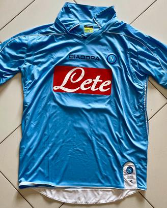 Match worn  jersey - Hamsik Napoli autografata
