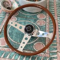 Vintage volante in legno Peretti per auto d’epoca