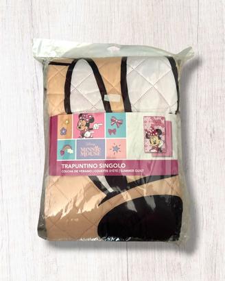 Trapuntino Singolo Disney Minnie Mouse - Nuovo