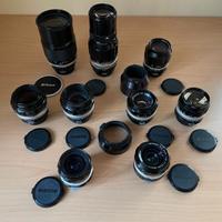 NIKON NIKKOR VINTAGE OTTICHE F MOUNT / STUPENDE