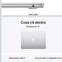 Apple Portatile MacBook Air 13'' con chip M4 2025