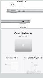Apple Portatile MacBook Air 13'' con chip M4 2025