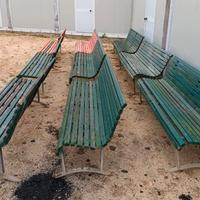 Panchina da giardino da 2000 mm