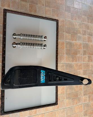 Ammortizzatori e copertura centrale per gilera cba