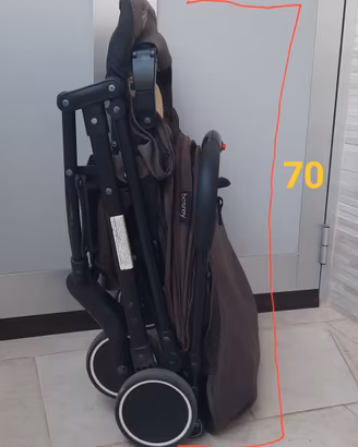 passeggino BESREY compatto 
