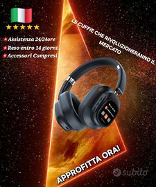 CUFFIE circumaurali WIRELESS ANC | BLUETOOTH 5.3
