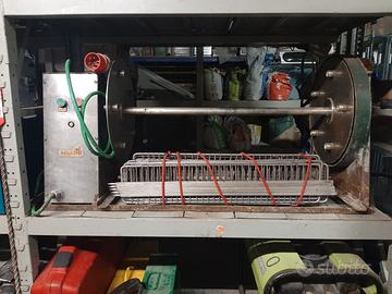 Giroarrosto a legna planetario