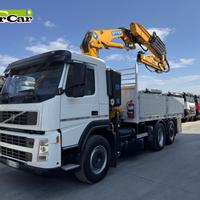 Volvo Fm 380 gru effer 4+3 cassone fisso 2004