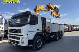 Volvo Fm 380 gru effer 4+3 cassone fisso 2004