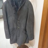 giaccone in scesrling grigio, taglia 54