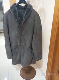 giaccone in scesrling grigio, taglia 54