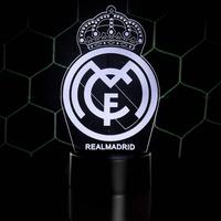 Lampada 3D Real Madrid - LED Multicolore