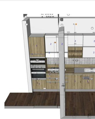 Cambio cucina per trasferimento in altra casa