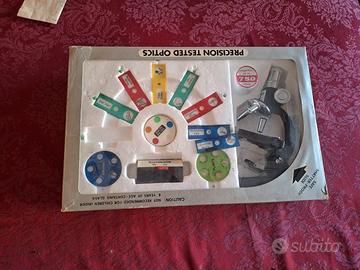 Microscopio giocattolo vintage