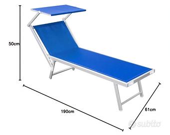 LETTINI SPIAGGIA  -  GIARDINO