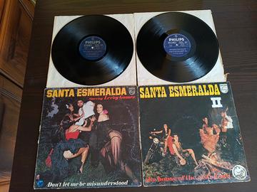 Set 2 vinili 33 SantEsmeralda e Santa  Esmeralda2 