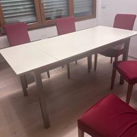 Tavolo da cucina con 6 sedie
