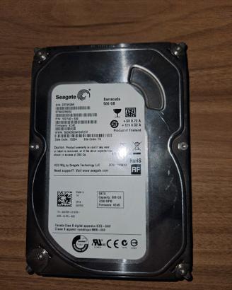 Hard disk interno da 500 GB