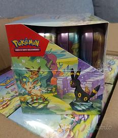 Carte pokemon - mini tin evoluzioni prismatiche