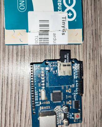 Arduino Ethernet Shield W5100 con MicroSD 1GB