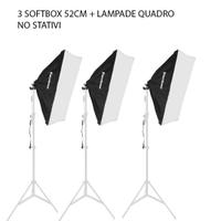 SOFTBOX LUCE CONTINUA 3X