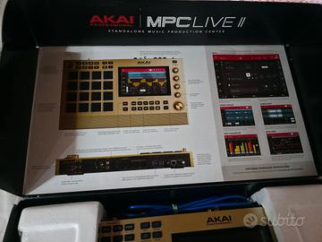 Akai mpc live II gold edition