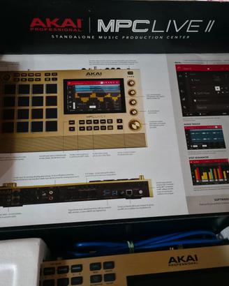 Akai mpc live II gold edition