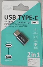 Adattatore USB Type-C a Micro USB