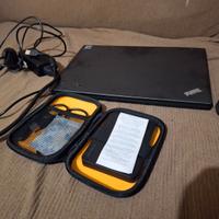 Lenovo x240 + memoria esterna 1tb + mouse logitech