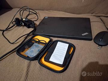 Lenovo x240 + memoria esterna 1tb + mouse logitech
