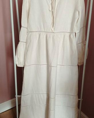 Abito lungo 100% lino