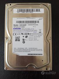 Hard disk samsung hd103si 1tb scheda pcb guasta