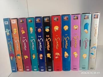 I Simpson Stagioni 1-11 cofanetti collezione DVD