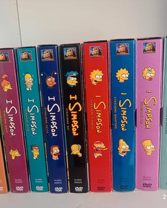 I Simpson Stagioni 1-11 cofanetti collezione DVD