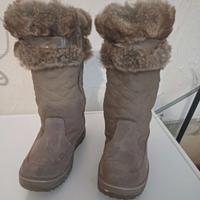 Stivali in camoscio n. 37