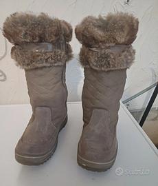 Stivali in camoscio n. 37